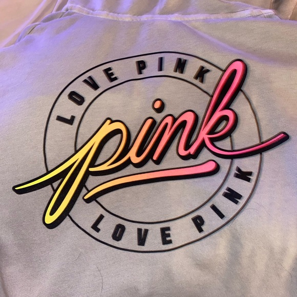 Love Pink Crop Sweater - Picture 2 of 4